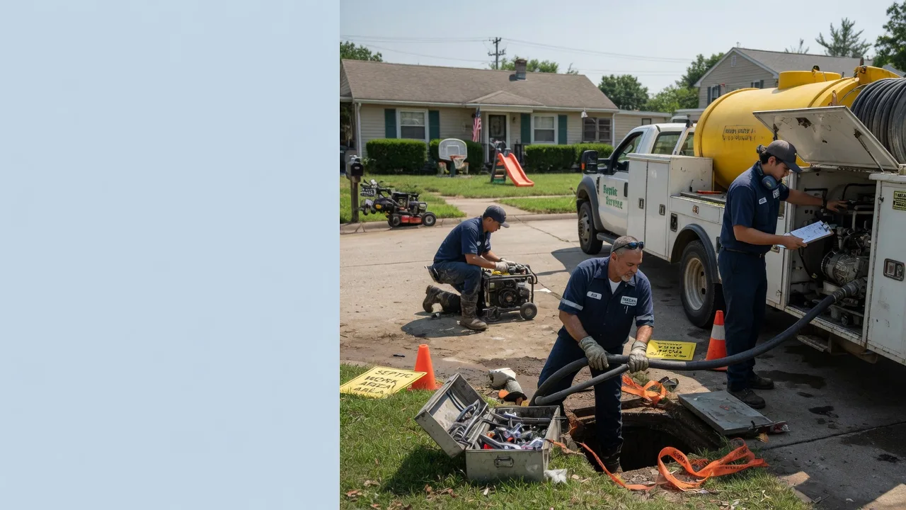 Septic Tank Pumping in Mendon, OH near me